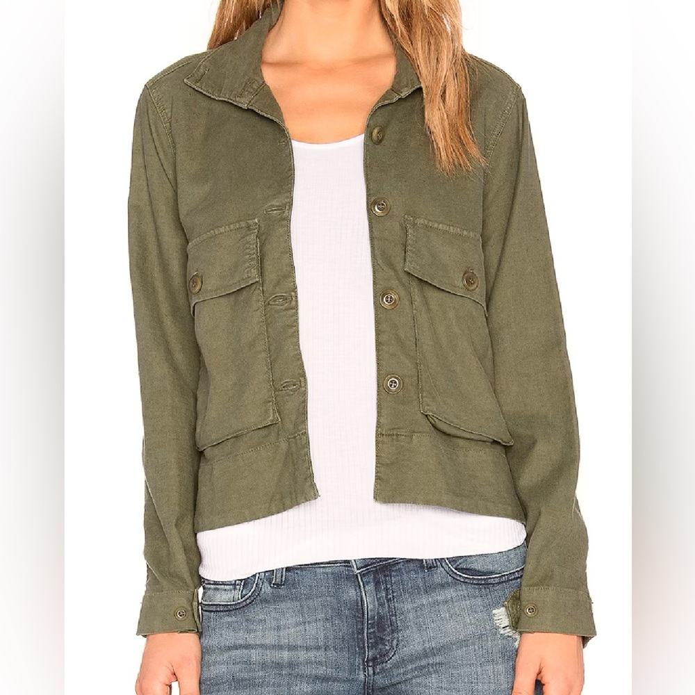 The GREAT. Swingy Army Jacket